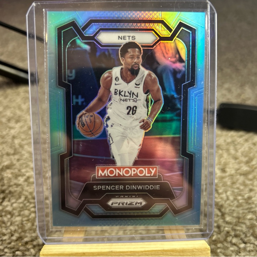 Spencer Dinwiddie NBA Prizm Monopoly #11 Panini Basketball Card /199